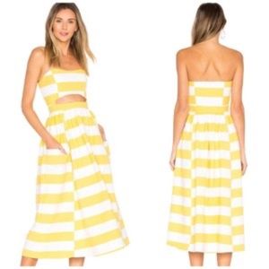 Mara Hoffman Cut out midi dress